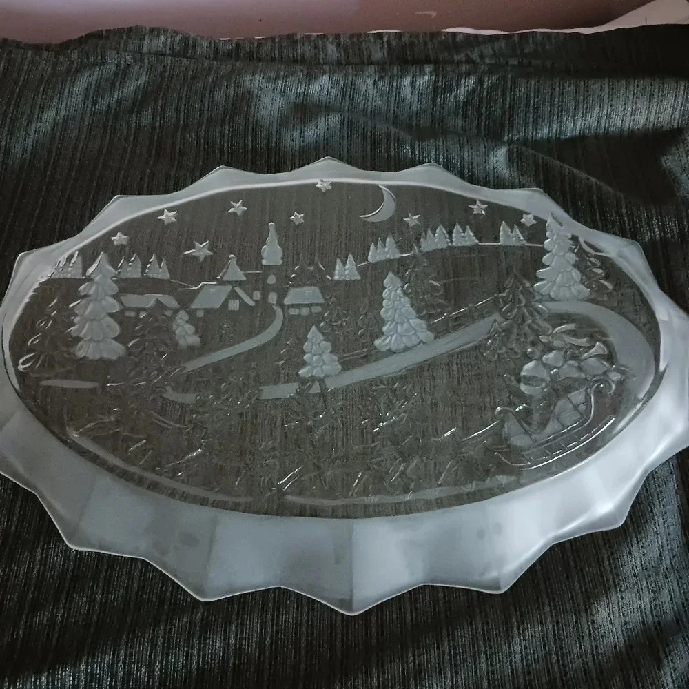 Mikasa christmas frosted
